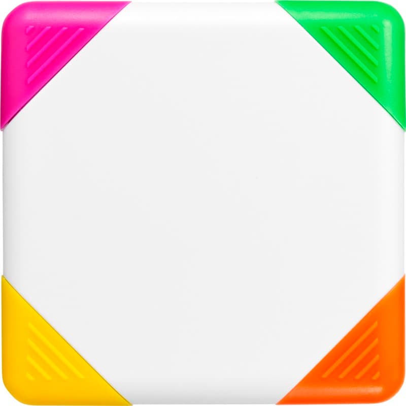 Trafalgar square-shaped 4-colour highlighter 2