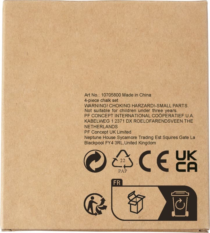 Screech 4-piece chalk set 3