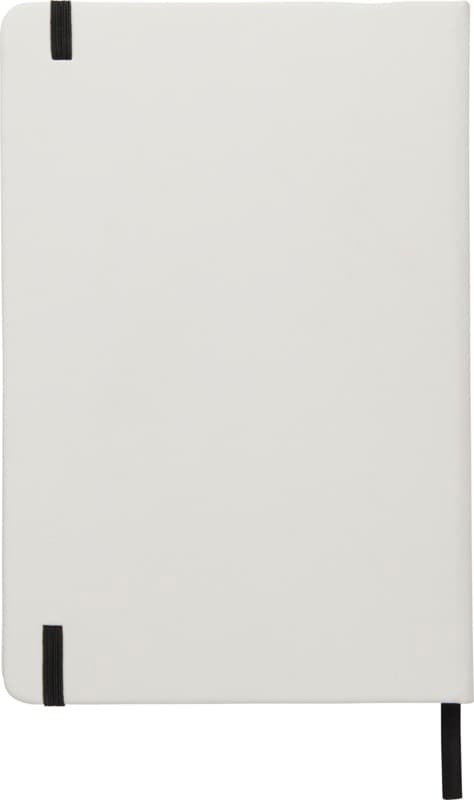 Spectrum A5 white notebook with coloured strap 3