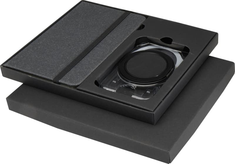 Kern A6 hard cover notebook and MagSafe wallet gift set 