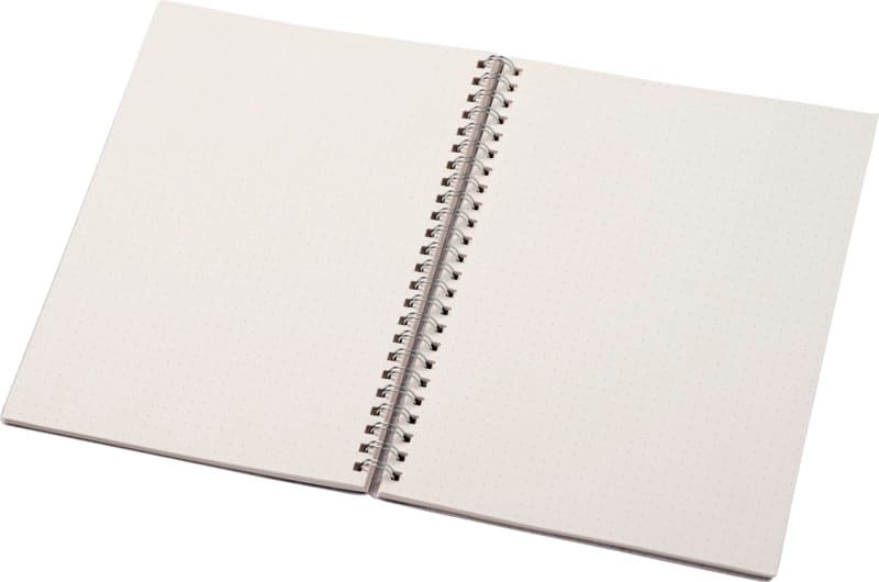 Bianco A5 size wire-o notebook 4
