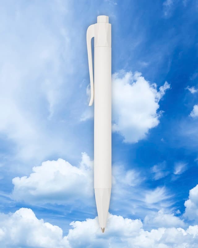 Terra corn plastic ballpoint pen (blue ink) 3