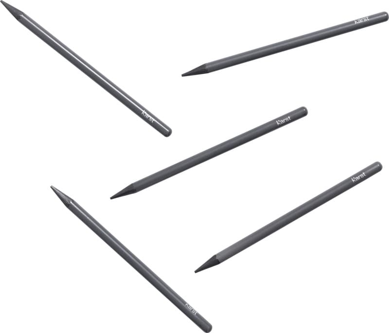 Karst® 5-pack 2B woodless graphite pencils 4