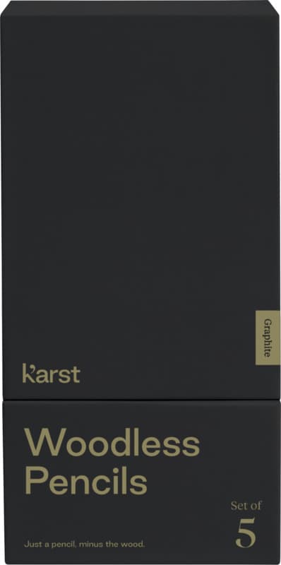 Karst® 5-pack 2B woodless graphite pencils 2