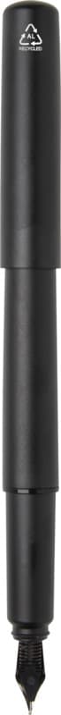 Lucetta recycled aluminium fountain pen (black ink) 3