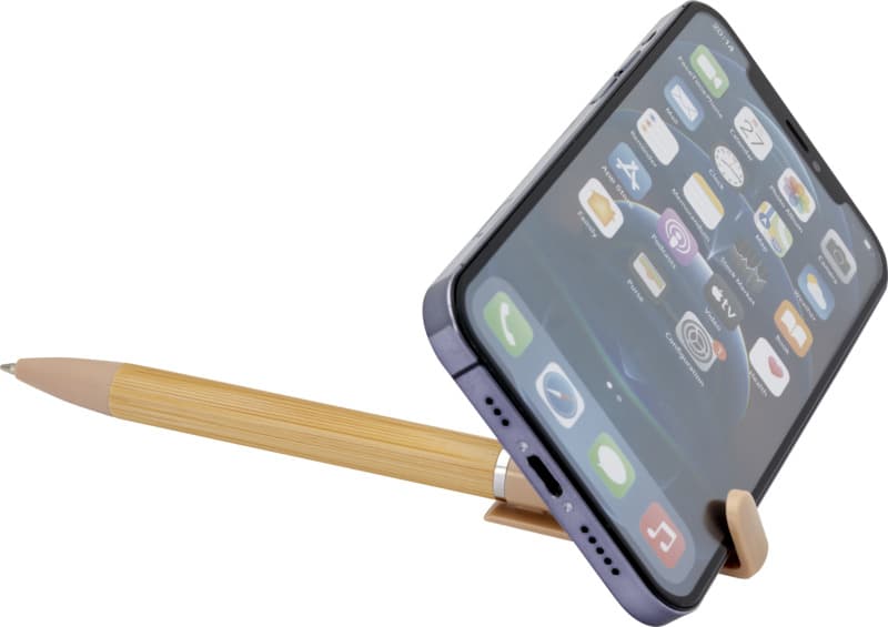 Delfina phone holder pen (blue ink) 5