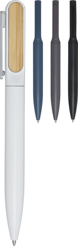 Blanca recycled aluminium ballpoint pen (black ink) 5