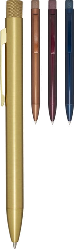 Beatriz recycled brass ballpoint pen (black ink) 5