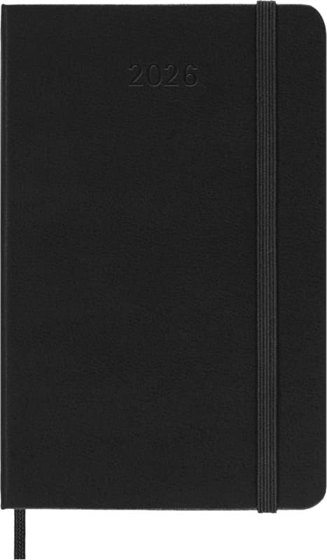 Moleskine hard cover 12 month PK daily planner 2