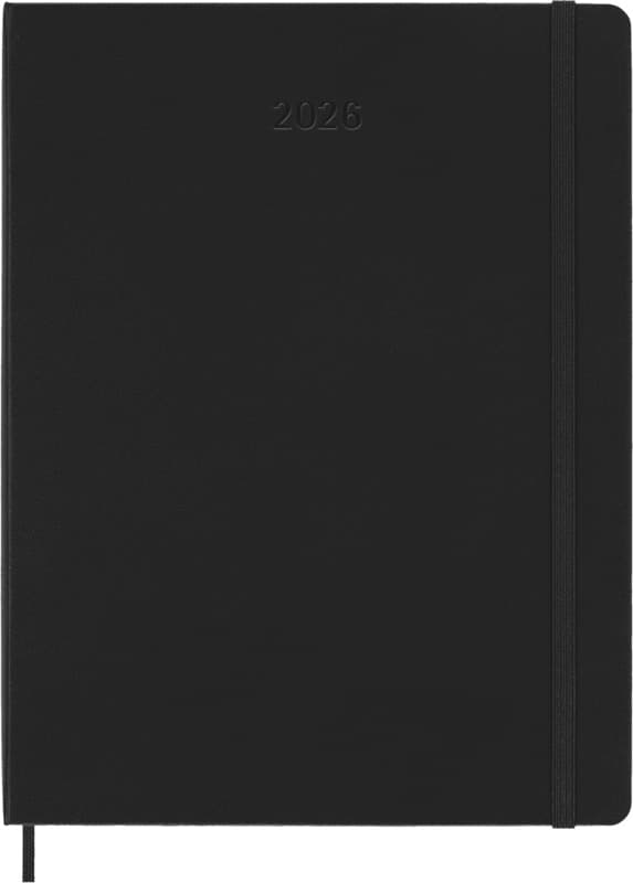 Moleskine hard cover 12 month XL weekly planner 2