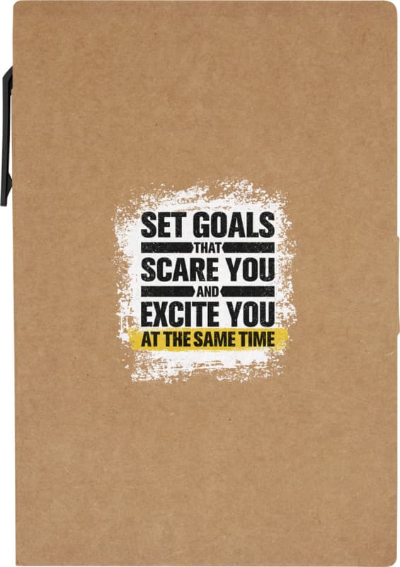 Swift sticky notes booklet with ballpoint pen (black ink) 5