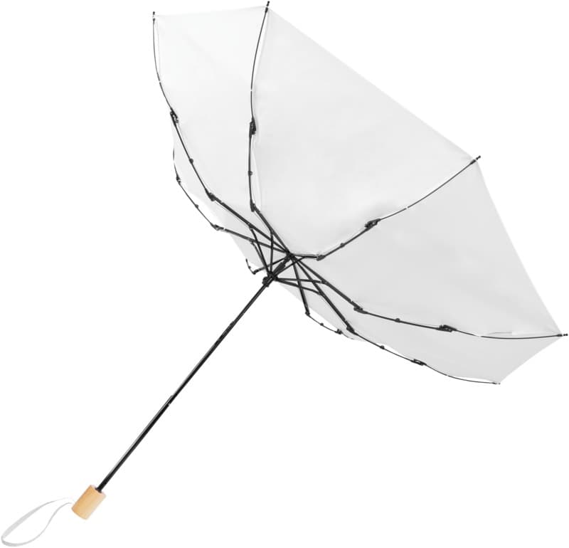Birgit 21'' foldable windproof recycled PET umbrella 3