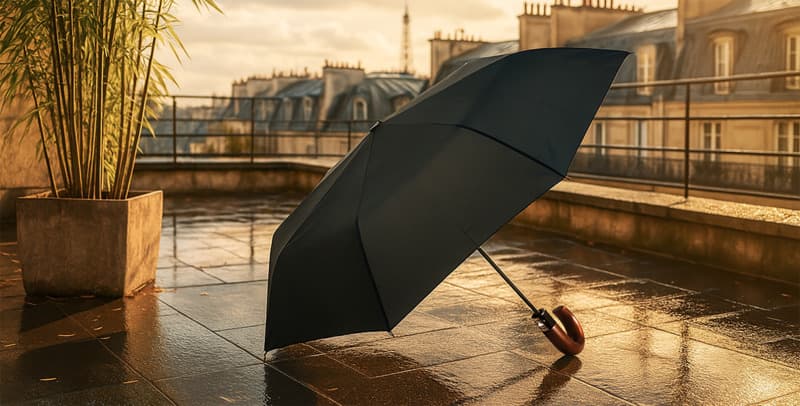 Citizen Green Pepin folding umbrella 3