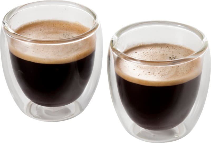 Boda 2-piece glass espresso cup set 2