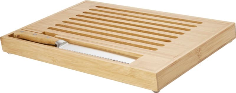 Pao bamboo cutting board with knife 3