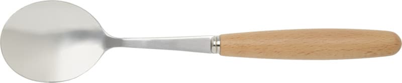 Root 5-piece stainless steel and beech wood cutlery set  3