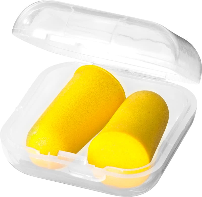 Traveler earplugs with travel case 4