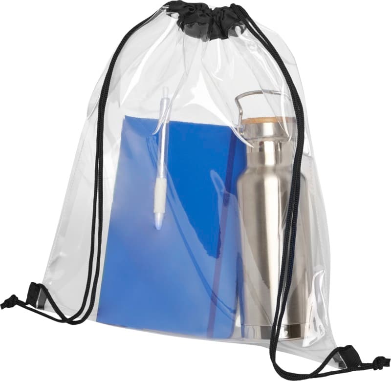 Lancaster transparent drawstring bag 5L 3