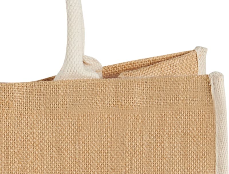 Harry coloured edge jute tote bag 25L 4
