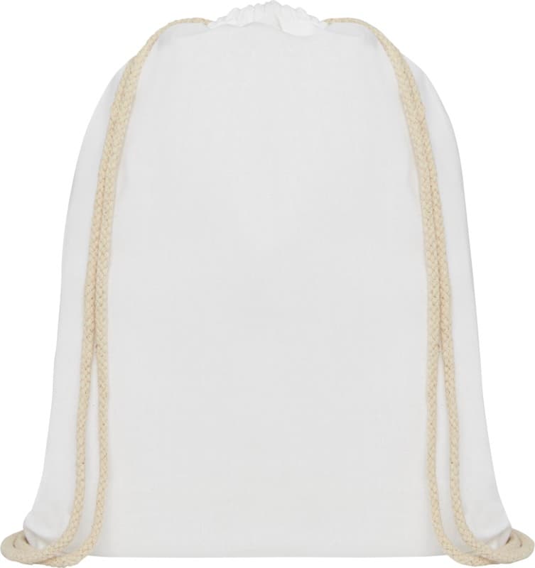 Oregon 140 g/m² cotton drawstring bag 5L 2