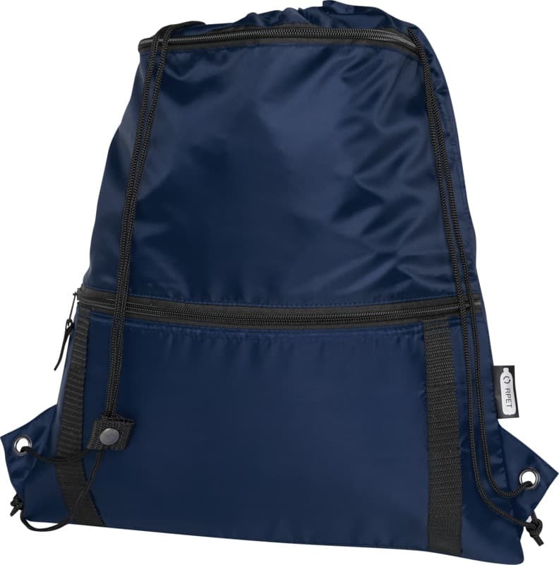 Adventure recycled insulated drawstring bag 9L