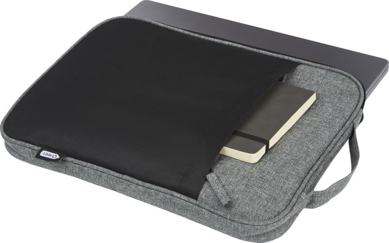 Reclaim 14" GRS recycled two-tone laptop sleeve 2.5L 4