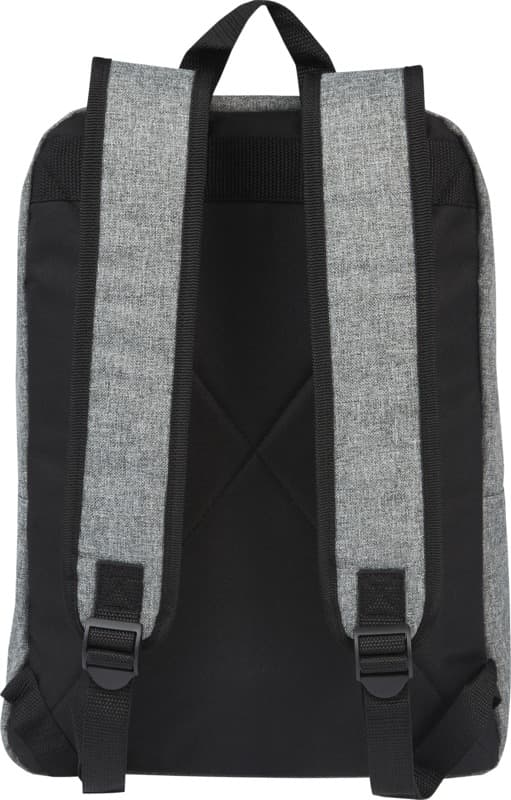 Reclaim 15" GRS recycled two-tone laptop backpack 14L 3