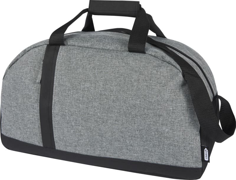 Reclaim GRS recycled two-tone sport duffel bag 21L