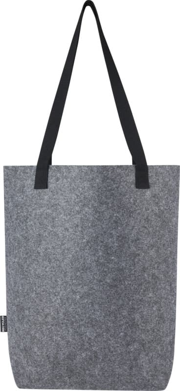 Felta GRS recycled felt tote bag with wide bottom 12L 3