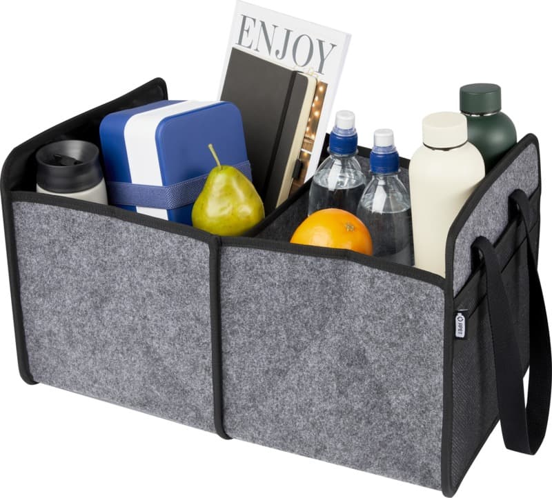 Felta GRS recycled felt foldable car organiser 4