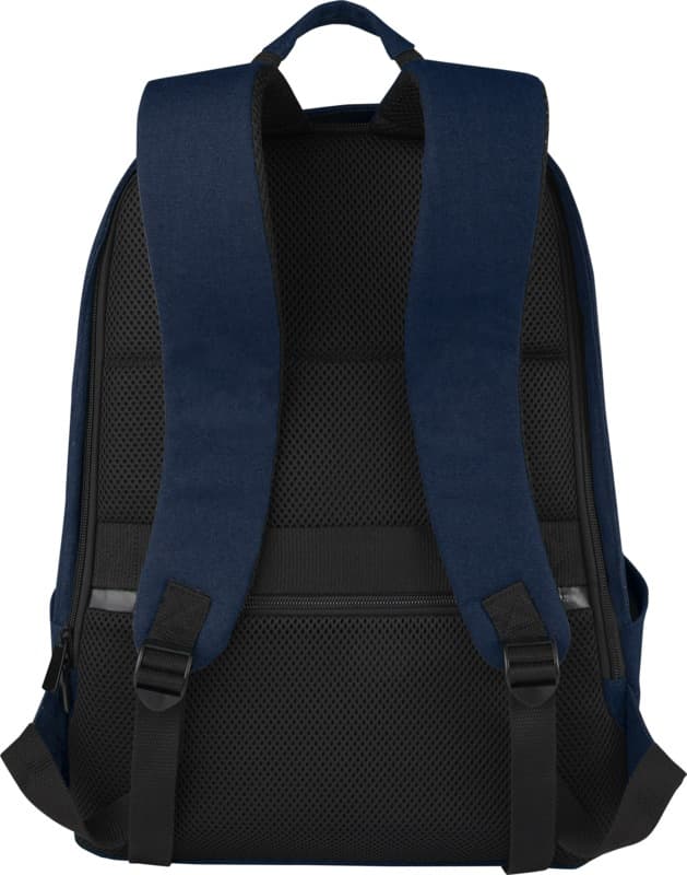 Joey 15.6" GRS recycled canvas anti-theft laptop backpack 18L 3