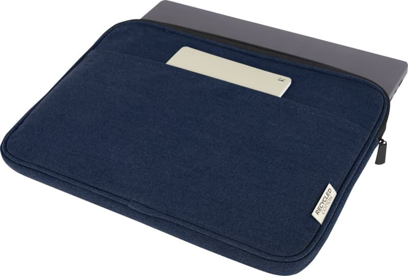 Joey 14" GRS recycled canvas laptop sleeve 2L 4