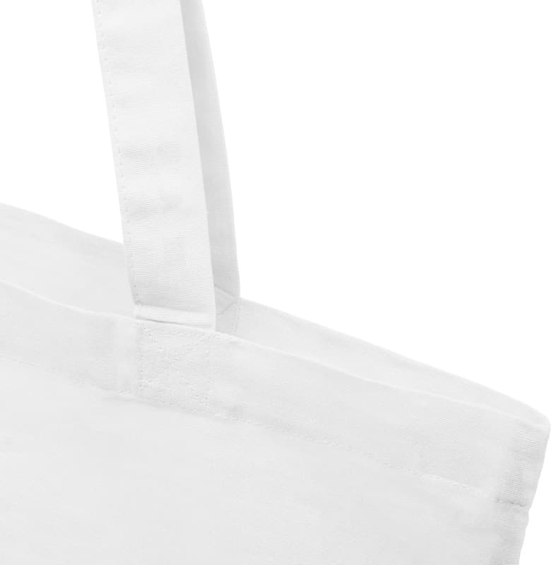 Madras 140 g/m2 GRS recycled cotton tote bag 7L 4
