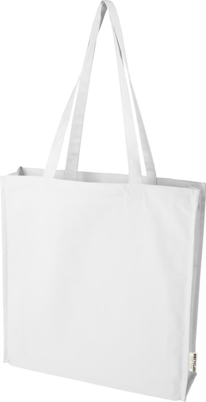 Florida 270 g/m² GRS recycled gusset tote bag 14L