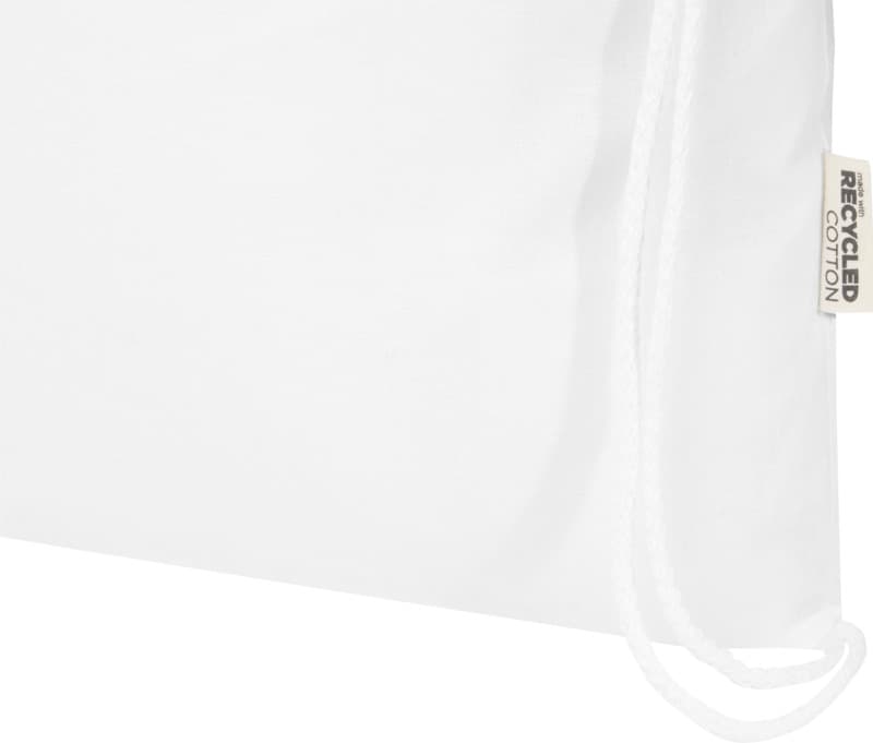 Oregon Blend 140 g/m² GRS recycled drawstring bag 5L 4