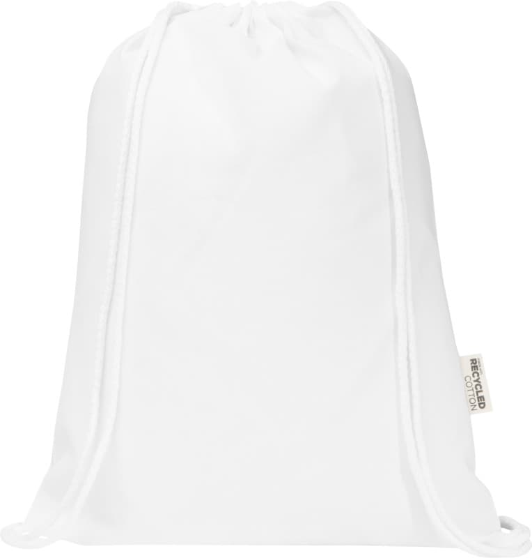 Oregon Blend 140 g/m² GRS recycled drawstring bag 5L 2