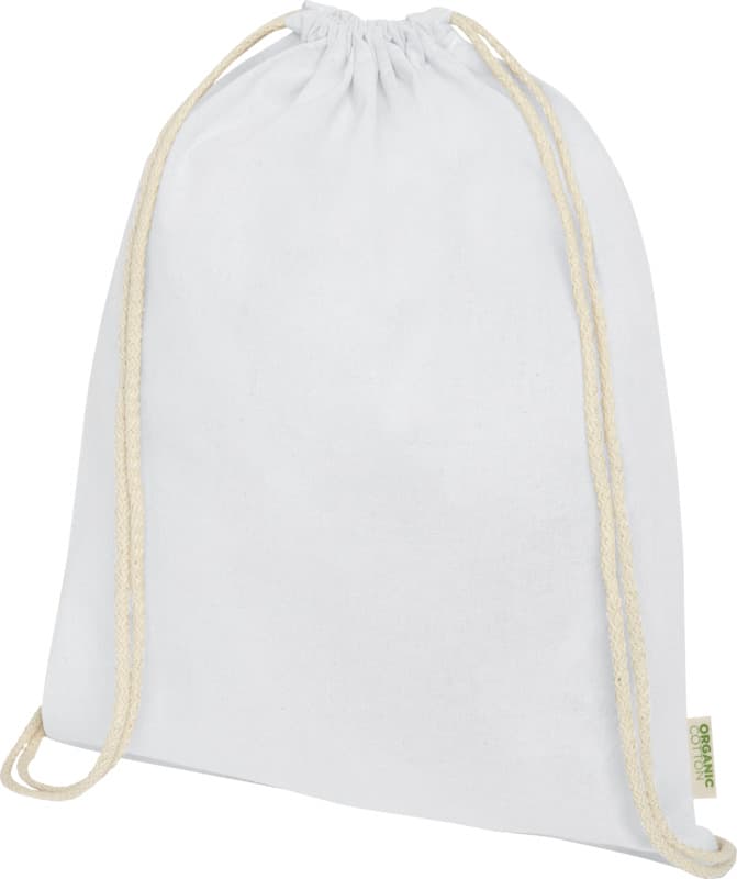 Odisha 140 g/m² OCS organic drawstring bag 5L 