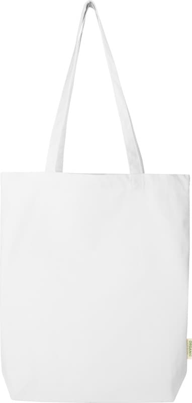 Odisha 180 g/m² OCS organic wide bottom tote bag 11L  2