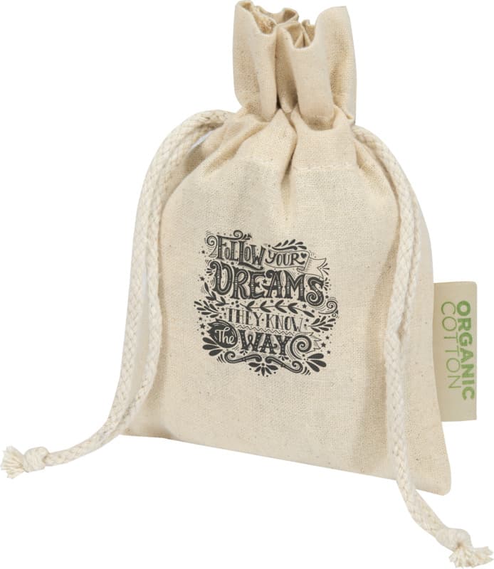 Odisha 140 g/m² OCS organic gift bag - 15 x 10 cm  4