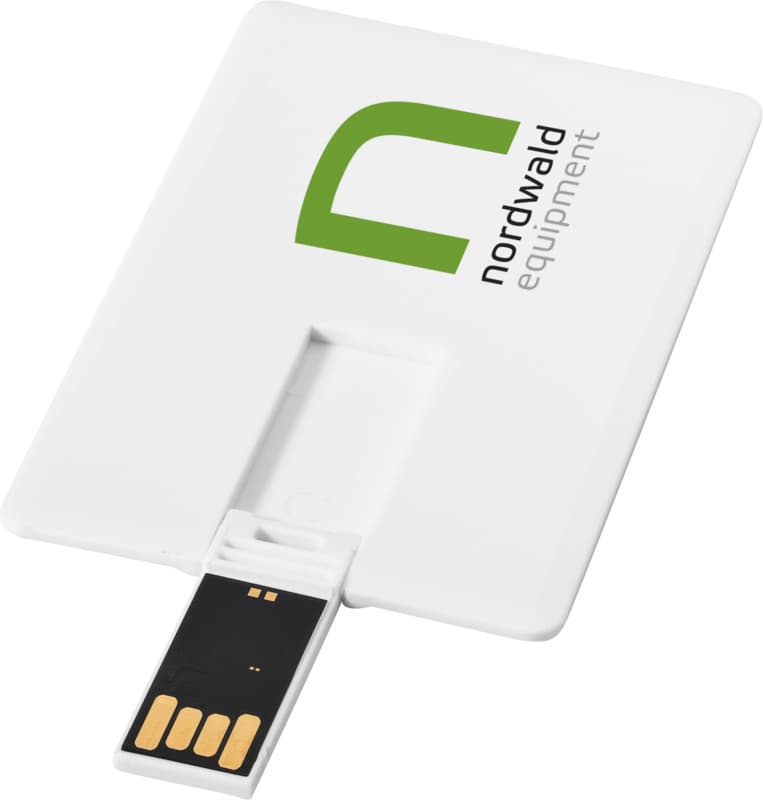 Slim card-shaped 2GB USB flash drive 5