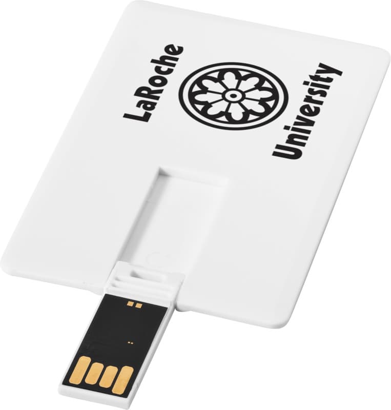 Slim card-shaped 4GB USB flash drive 5