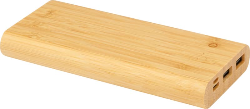 Tulda 10.000 mAh bamboo power bank 4