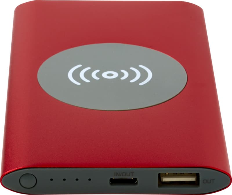 Juice 4000 mAh Type-C recycled aluminium wireless power bank  4