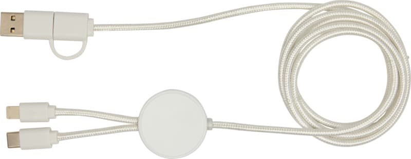 Citala 5-in-1 recycled plastic 150 cm data sync and 27W fast charge cable 2