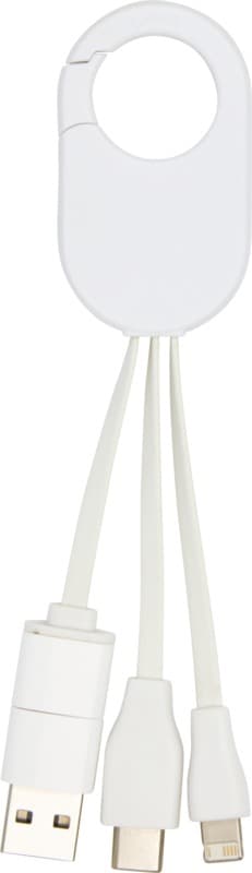 Troop 4-in-1 recycled plastic charging cable 3