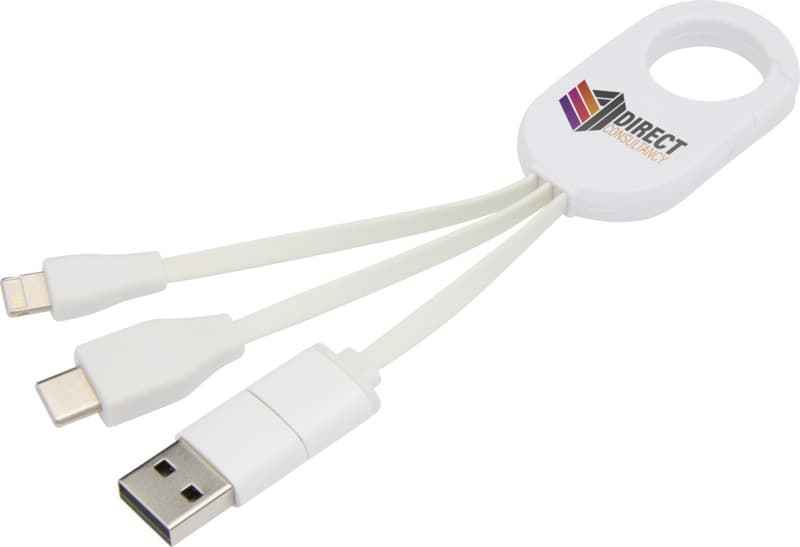 Troop 4-in-1 recycled plastic charging cable 5