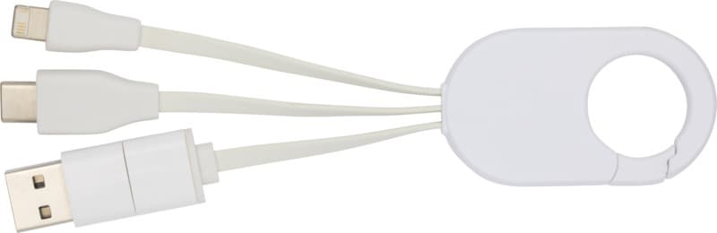 Troop 4-in-1 recycled plastic charging cable 2