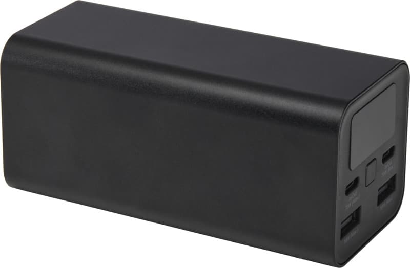 Acamar 20.000 mAh 70W recycled aluminium laptop power bank 4