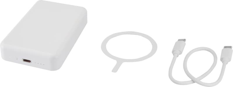 Acrab 10.000 mAh 15W magnetic wireless power bank with 20W PD - made from recycled plastic 5