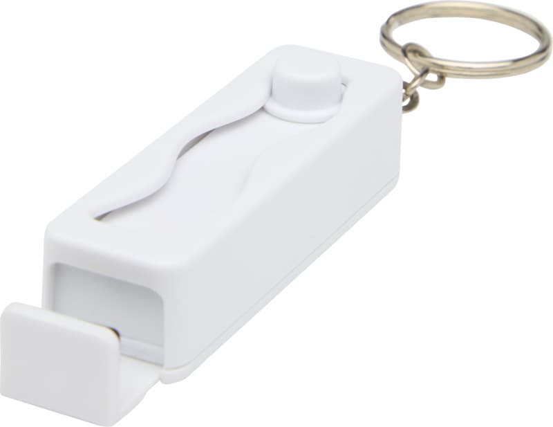 Aggia recycled plastic phone stand with fidget toy 4